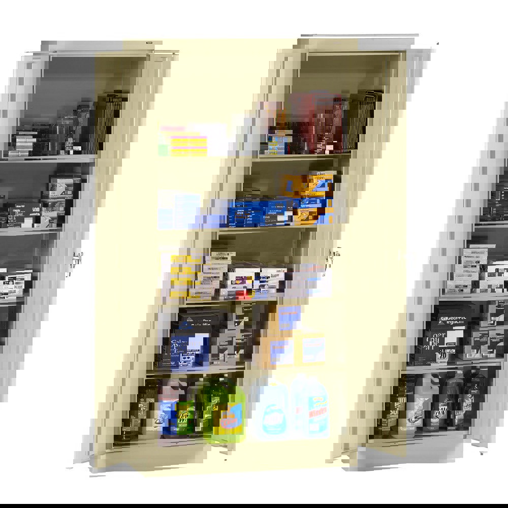 5 Shelf Locking Storage Cabinet